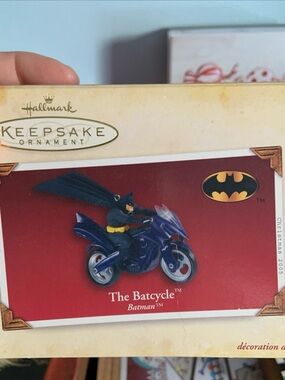 Hallmark Keepsake The Batcycle/Batman Christmas Ornament 2005